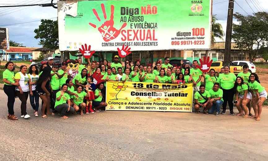 Blitz chama atenção para combate ao abuso e exploração sexual de crianças e adolescentes.